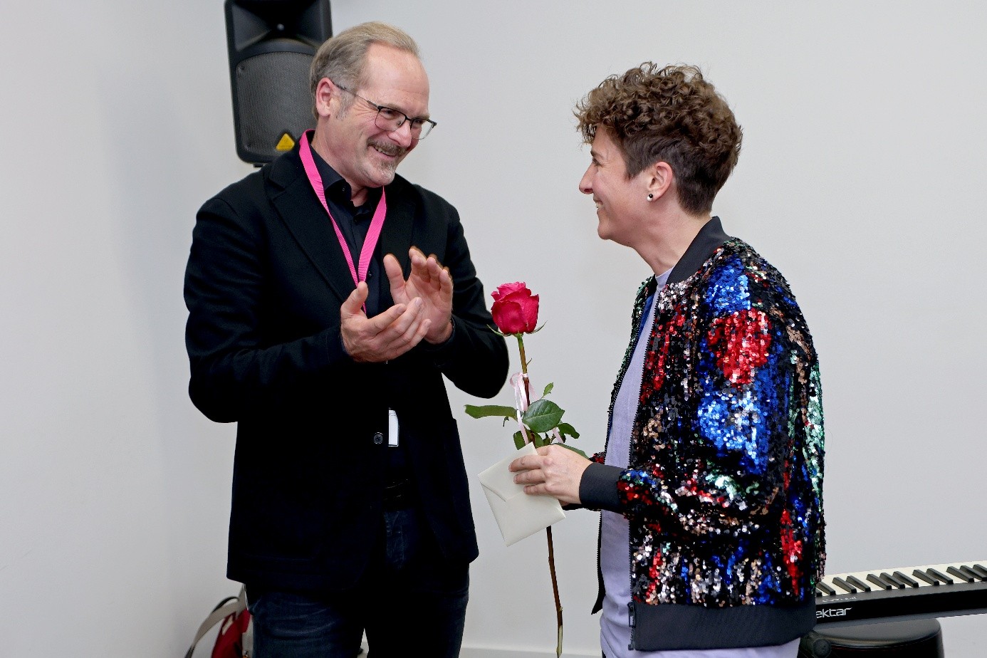 Dr. André Karger und Käthe Lorenz