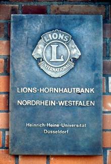 Die Lions Hornhautbank NRW wurde 1995 gegründet.